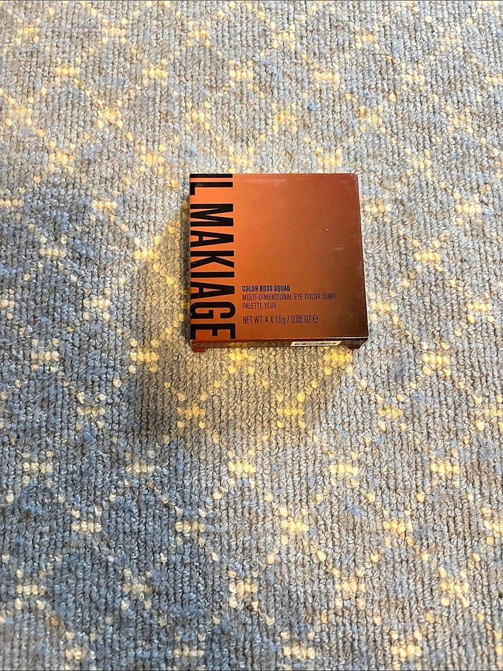 NWT IL Makiage Color Boss Squad The Real Deal 990 Eyeshadow Palette in Brown